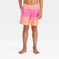 Boys' Striped Swim Shorts - Cat & Jack™ Orange 7 Boys' Striped Swim Shorts - Cat & Jack™ Orange -CAT and JACK Store GUEST 8791f5be 6af0 466e a89d c3591777230d
