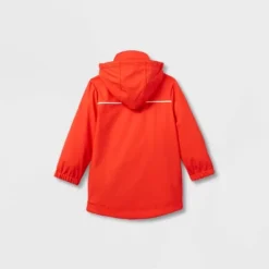 Toddler Long Sleeve Rain Coat - Cat & Jack⢠Red