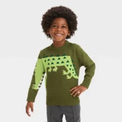 Toddler Boys' Sweater - Cat & Jack™ Green -CAT and JACK Store GUEST 8bfa5e27 8735 4599 b3b0 781b686dc3aa