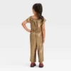 Toddler Girls' Jumpsuit - Cat & Jack™ Gold