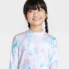 Girls' Tunic Tie-Dye Long Sleeve Rash Guard Swimsuit Top - Cat & Jack™️ White 2 Girls' Tunic Tie-Dye Long Sleeve Rash Guard Swimsuit Top - Cat & Jack™️ White -CAT and JACK Store GUEST 8fde8b07 d118 481a 8cb3 5cdb5ef15230