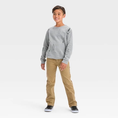 Boys' Stretch Bootcut Denim Pants - Cat & Jack™ 4 Boys' Stretch Bootcut Denim Pants - Cat & Jack™ - Image 2