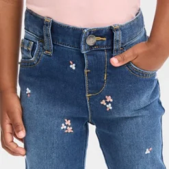 Toddler Embroidered Skinny Jeans - Cat & Jack™ Dark Blue 7 Toddler Embroidered Skinny Jeans - Cat & Jack™ Dark Blue -CAT and JACK Store GUEST 9876e3e2 fc4d 4a2c b44a be38c152262d