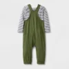 Baby 2pc Long Sleeve Bodysuit & Overalls Set - Cat & Jack™ Olive Green 1 Baby 2pc Long Sleeve Bodysuit & Overalls Set - Cat & Jack™ Olive Green -CAT and JACK Store GUEST 9b8bf708 9b30 4d99 a4dc 771eb5bbb69e