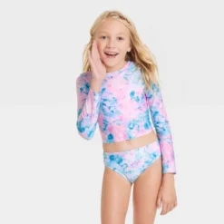 Girls' Tie-Dye Dreamer Swimwear Set - Cat & Jack™ -CAT and JACK Store GUEST 9be6b901 cb62 4c27 8b0e e31593c9c6d0