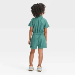 Toddler Girls' Utility Romper - Cat & Jackā¢