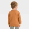 Toddler Boys' Animal Printed Sweater - Cat & Jack™ Brown