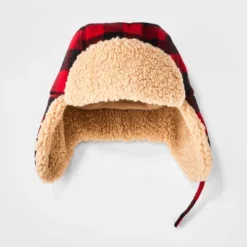 Toddler Boys' Plaid Trapper Hat - Cat & Jack™ Red 7 Toddler Boys' Plaid Trapper Hat - Cat & Jack™ Red -CAT and JACK Store GUEST a06370cc 759b 4b56 a2ce c5415c09a91e