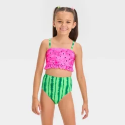 Girls' 'Watermelon Party' Fruit Printed Bikini Set - Cat & Jack™ -CAT and JACK Store GUEST a0bcfba6 95bd 49b4 8c1f 9244392bc3aa