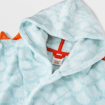Toddler Boys' Dragon Robe - Cat & Jack™ Blue 4 Toddler Boys' Dragon Robe - Cat & Jack™ Blue - Image 2