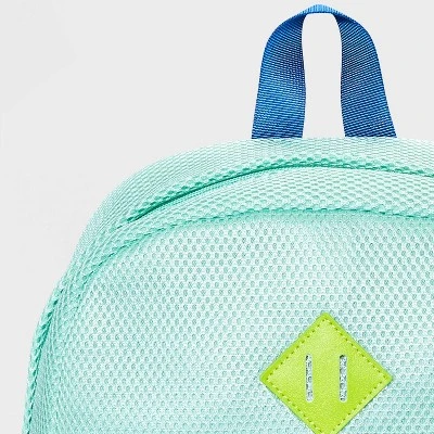 Boys' 16" Mesh Colorblock Backpack - Cat & Jack™ Blue 5 Boys' 16" Mesh Colorblock Backpack - Cat & Jack™ Blue - Image 3