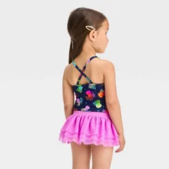 Toddler Girls' Octopus One Piece Swimsuit Set - Cat & Jack™ Purple -CAT and JACK Store GUEST a4a7cd2c 7c0d 4df5 b523 d27b6d3e61bb