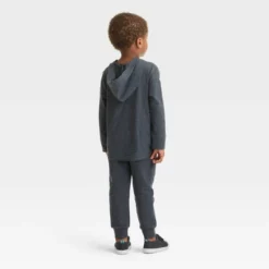 Toddler Boys' Halloween T-Shirt And Pull-On Fleece Jogger Pants Set - Cat & Jack™ Black