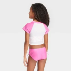Girls' Super Smile Cropped Rashguard Set - Cat & Jack™ White/Pink 8 Girls' Super Smile Cropped Rashguard Set - Cat & Jack™ White/Pink -CAT and JACK Store GUEST a7a0d07c ed72 458d bf7f a310ef54d29a