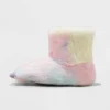 Toddler Girls' Tie-Dye Monster Foot Slippers - Cat & Jack™