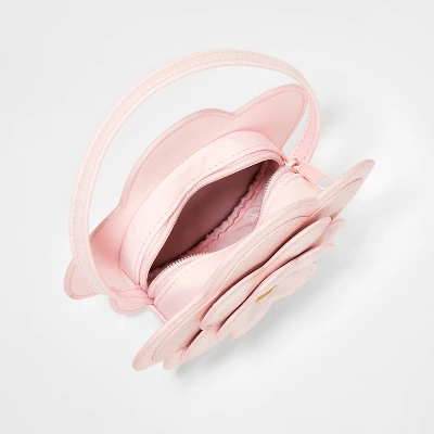 Toddler Girls' Floral Tote Bag - Cat & Jack™ Pink 4 Toddler Girls' Floral Tote Bag - Cat & Jack™ Pink - Image 2