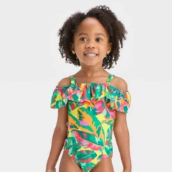 Toddler Girls' Leaf One Piece Swimsuit - Cat & Jack™ -CAT and JACK Store GUEST ad2c20f8 fd43 4fe5 bb86 776b028a6c9f