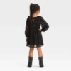 Toddler Girls' Dots Dress - Cat & Jack™ Black -CAT and JACK Store GUEST af0f0564 029f 48c8 9ab8 d01d82e83f26