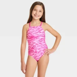 Girls' Tiger Tie-Dye One Piece Rash Guard - Cat & Jack™ Pink -CAT and JACK Store GUEST b08ca4fe f0f3 4c32 9b66 d32a5d752681