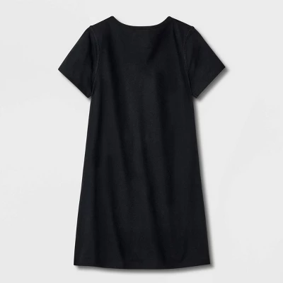 Girls' 2pk Adaptive Short Sleeve Halloween Dress - Cat & Jack™ Black/Pink 3 Girls' 2pk Adaptive Short Sleeve Halloween Dress - Cat & Jack™ Black/Pink