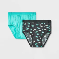 Boys' Adaptive 2pk Dino Briefs - Cat & Jack™ Green -CAT and JACK Store GUEST b46b43a0 26f2 4b17 8343 fd360d888da6