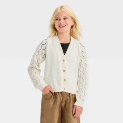 Girls' Long Sleeve Button-Down Cardigan - Cat & Jack™ 8 Girls' Long Sleeve Button-Down Cardigan - Cat & Jack™ -CAT and JACK Store GUEST b895a2c9 aeea 4b86 aa43 9e3ebfd2d8c7