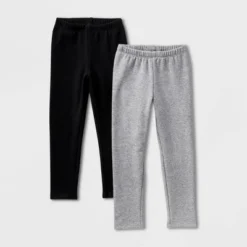 Toddler Girls' 2pk Leggings Set - Cat & Jack™ Black/Gray -CAT and JACK Store GUEST ba7772d6 c4fb 42f6 b495 9b5344aeff6a