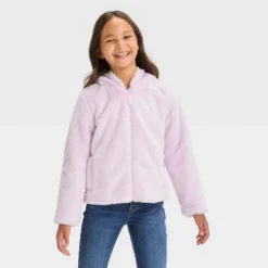 Girls' Faux Fur Zip-Up Jacket - Cat & Jack™ 9 Girls' Faux Fur Zip-Up Jacket - Cat & Jack™ -CAT and JACK Store GUEST bbfb67fe 4880 4265 949a 56e4412dd291