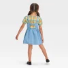 Toddler Girls' Plaid Short Sleeve Top & Denim Skirtall Set - Cat & Jack™ Blue 1 Toddler Girls' Plaid Short Sleeve Top & Denim Skirtall Set - Cat & Jack™ Blue -CAT and JACK Store GUEST bcc4085b 694d 41a2 afc6 ab2c0aebed4b
