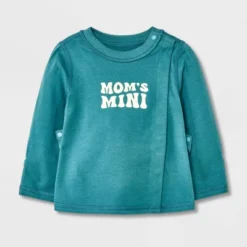 Baby Adaptive Side Snap Long Sleeve T-Shirt - Cat & Jack™ Green -CAT and JACK Store GUEST bfc65ae4 605b 440b 8c60 fc5c0efae367