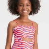 Girls' Striped Star One Piece Swimsuit - Cat & Jack™ -CAT and JACK Store GUEST bff6cb40 3c6c 4c40 9168 a92823765507