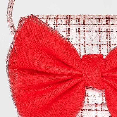 Toddler Girls' Bow Tote Bag - Cat & Jack™ Pink 5 Toddler Girls' Bow Tote Bag - Cat & Jack™ Pink - Image 3