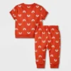 Baby 2pc French Terry Short Sleeve Top & Bottom Set - Cat & Jack™ Orange 1 Baby 2pc French Terry Short Sleeve Top & Bottom Set - Cat & Jack™ Orange -CAT and JACK Store GUEST c1492395 59d3 435f 8694 3d603b03fc33