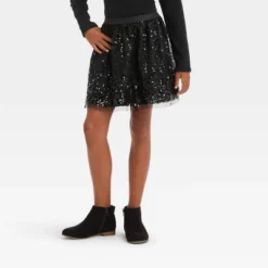 Girls' 'Sequin' Holiday Skirt - Cat & Jack™ Black 7 Girls' 'Sequin' Holiday Skirt - Cat & Jack™ Black -CAT and JACK Store GUEST c3b335f9 af4c 49ed 9f2b 219652a424fc