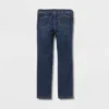 Girls' Adaptive Jeans - Cat & Jack™ Dark Wash