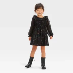 Toddler Girls' Dots Dress - Cat & Jack™ Black 7 Toddler Girls' Dots Dress - Cat & Jack™ Black -CAT and JACK Store GUEST c6132796 d256 4c63 95f5 39ba2f9a785e