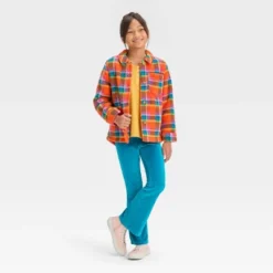 Girls' Button-Down Plaid Shacket - Cat & Jack™ Orange 6 Girls' Button-Down Plaid Shacket - Cat & Jack™ Orange -CAT and JACK Store GUEST c882a404 e6a0 4555 adbf a6c98dea7347
