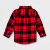 Toddler Boys' Adaptive Long Sleeve Button-Down Flannel Shirt - Cat & Jack™ Red 2 Toddler Boys' Adaptive Long Sleeve Button-Down Flannel Shirt - Cat & Jack™ Red -CAT and JACK Store GUEST cc0447c5 b5a9 463a 80e4 388961b11848