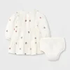 Baby Girls' Floral Embroidered Dress & Bottom Set - Cat & Jack™ Cream -CAT and JACK Store GUEST cf294a9e 90a7 4abe bbc4 7d52d776157f