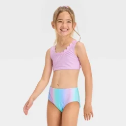 Girls' 'Sea Life' Solid Bikini Set - Cat & Jack™ Light Purple -CAT and JACK Store GUEST cf562b91 ef61 4b3c 886e be38fee9fb14