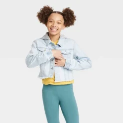 Girls' Hooded Jean Jacket - Cat & Jack™ Light Wash 7 Girls' Hooded Jean Jacket - Cat & Jack™ Light Wash -CAT and JACK Store GUEST d3c64c77 8071 4052 8b3f d4c78fb86445