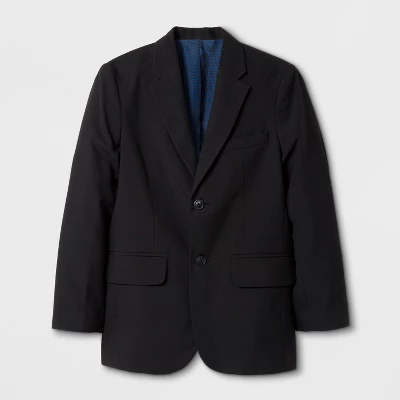 Boys' Suit Jacket - Cat & Jack Black 4 Boys' Suit Jacket - Cat & Jack Black - Image 2