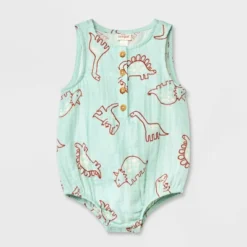 Baby Dino Gauze Tank Henley Romper - Cat & Jack™ Blue 9 Baby Dino Gauze Tank Henley Romper - Cat & Jack™ Blue -CAT and JACK Store GUEST dad0b645 28e0 416d 8b1c 7783d0044cad