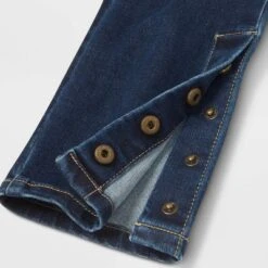 Girls' Adaptive Jeans - Cat & Jack™ Dark Wash -CAT and JACK Store GUEST dfe03baa 27a8 42a4 ab63 e5d23d3e9685