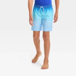 Boys' Ombre Striped Design Swim Shorts - Cat & Jack™ Blue 7 Boys' Ombre Striped Design Swim Shorts - Cat & Jack™ Blue -CAT and JACK Store GUEST e598aae6 d98f 4eff 953b 4edae4e398fc