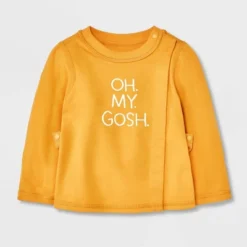 Baby Side Snap Adaptive Long Sleeve T-Shirt - Cat & Jack™ Yellow 9 Baby Side Snap Adaptive Long Sleeve T-Shirt - Cat & Jack™ Yellow -CAT and JACK Store GUEST e7d1eaf2 9aa0 4714 b85c e2c2257b7450