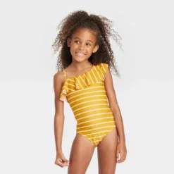 Girls' Striped One Piece Swimsuit - Cat & Jack™ Yellow 7 Girls' Striped One Piece Swimsuit - Cat & Jack™ Yellow -CAT and JACK Store GUEST eb0e9c32 f06f 45a6 bd4a 7a7fd8ab3971