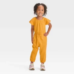 Toddler Girls' Short Sleeve Jumpsuit - Cat & Jack™ -CAT and JACK Store GUEST ecd688f0 5a8f 441d 996c 331dc7ad7e39