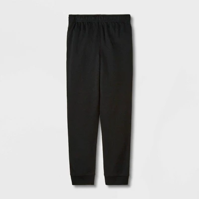 Boys' 2pk Fleece Jogger Sweatpants - Cat & Jack™ 3 Boys' 2pk Fleece Jogger Sweatpants - Cat & Jack™