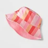 Girls' Reversible Striped Bucket Hat - Cat & Jack™ Pink 1 Girls' Reversible Striped Bucket Hat - Cat & Jack™ Pink -CAT and JACK Store GUEST f17c5267 8ade 4558 aaca e0be13751aca